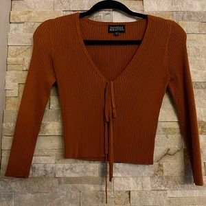 Danielle Bernstein Cropped Cardigan
